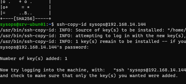 установить ssh ключ для доступа через ansible