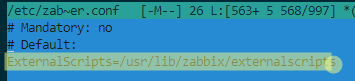 внешние скрипты ExternalScripts в Zabbix