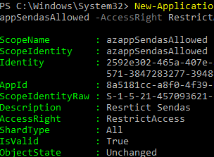 New-ApplicationAccessPolicy - ограничить отправку писем приложением Azure