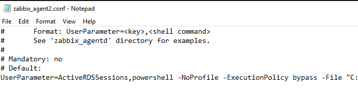 Разрешит запуск PowerShell скрипта через UserParameter в агенте zabbix