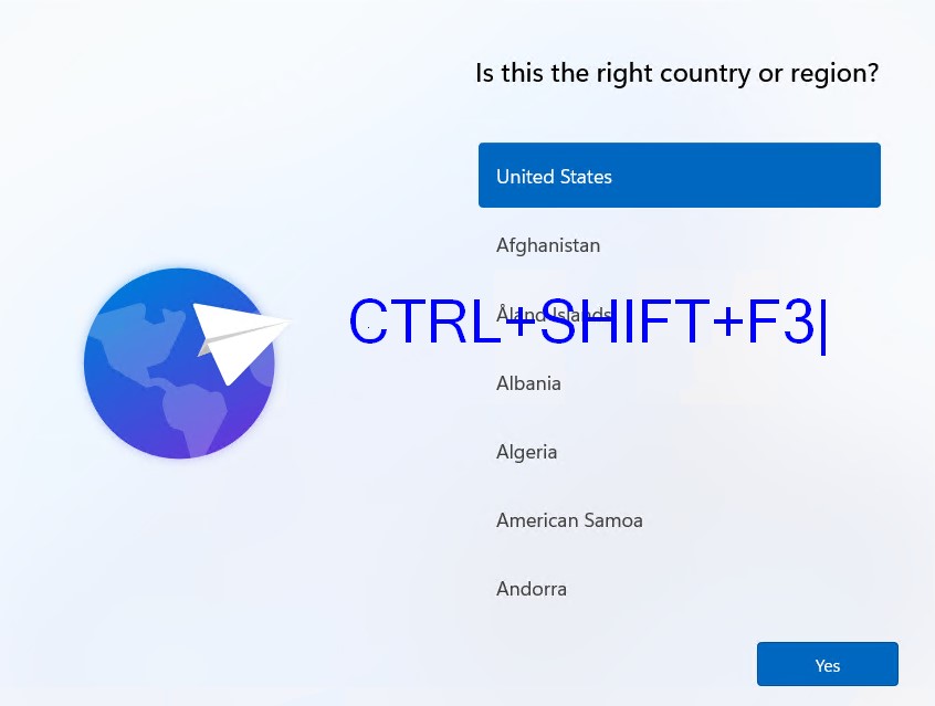 Загрузка Windows 11 в режиме аудита