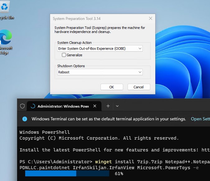 winget установка программ в windows в режиме scope machine