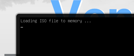 Загрузка ISO образа в память компьютера ventoy Memdisk mode 