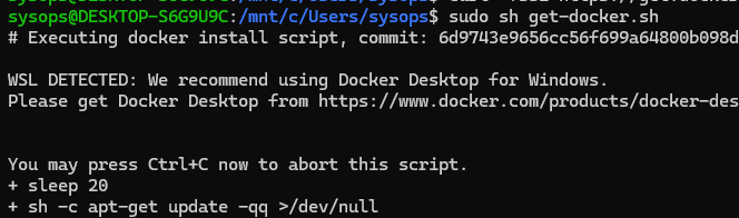 Установка docker engine в WSL2 на Windows