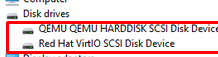 Red Hat VirtIO SCSI контроллер в Windows