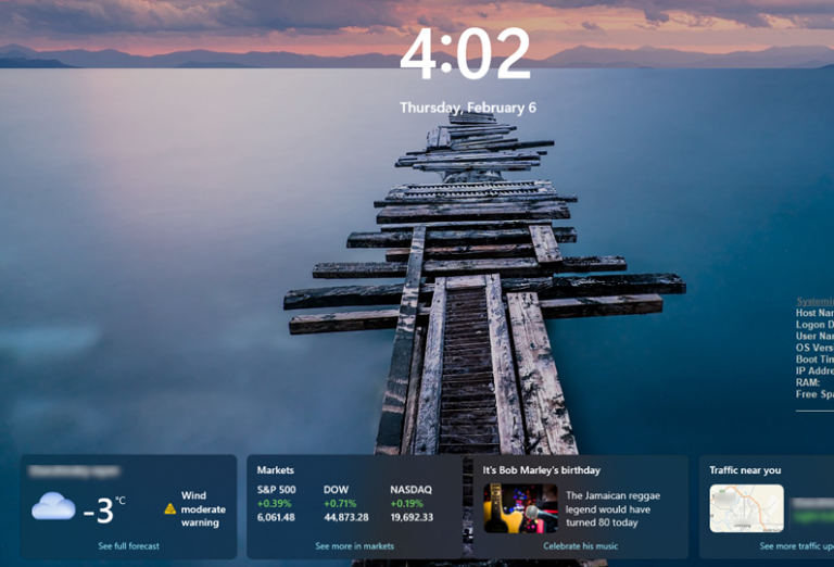 Отключить виджеты на экране блокировки Windows 11 | Windows для ...