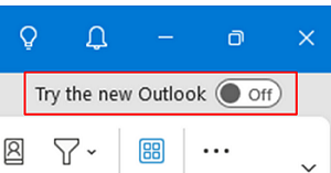 Try the new Outlook 