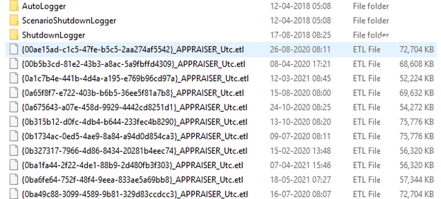 большое количество ERL файлов логов в ProgramData
