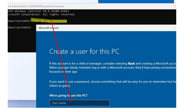 Создать локального пользователя при установке Windows 11