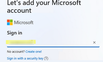 Вход в учетную запись Microsoft (MSA)