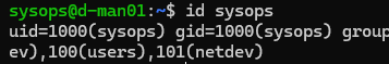 Linux: получить UID пользователя и основной GID 