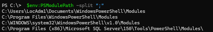 PSModulePath