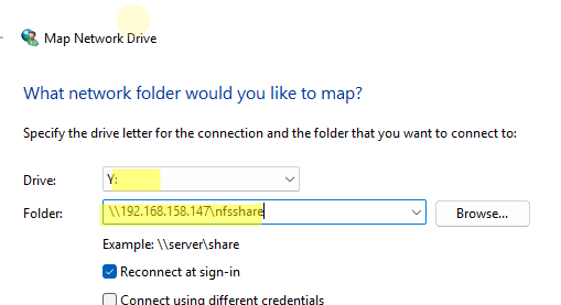 Подключение сетевого каталога NFS из проводника Windows