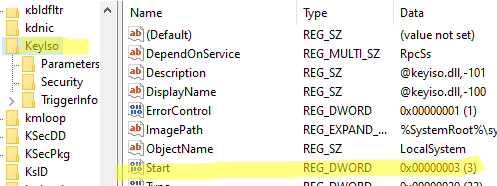 Настроить в реестре автозапуск служб, необходимых для работы беспарольного входа в Windows 11