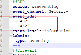Правило обнаружения подбора паролей в event viewer