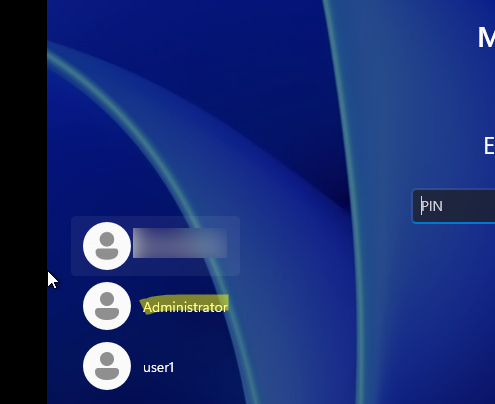 вход под админов в безопасном режиме