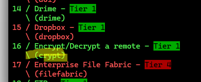 шифрование данных в rclone
